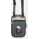 Anekke mini tracolla con tasca real