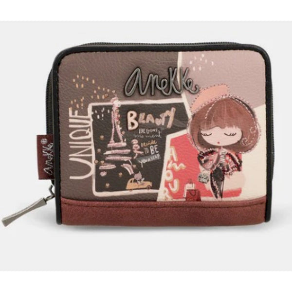 Anekke portafogli piccolo rfid mademoiselle