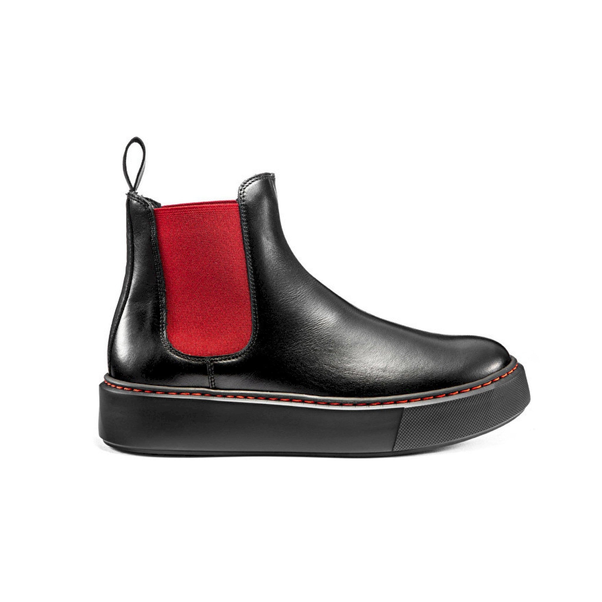 Beatles in pelle con elastico colorato