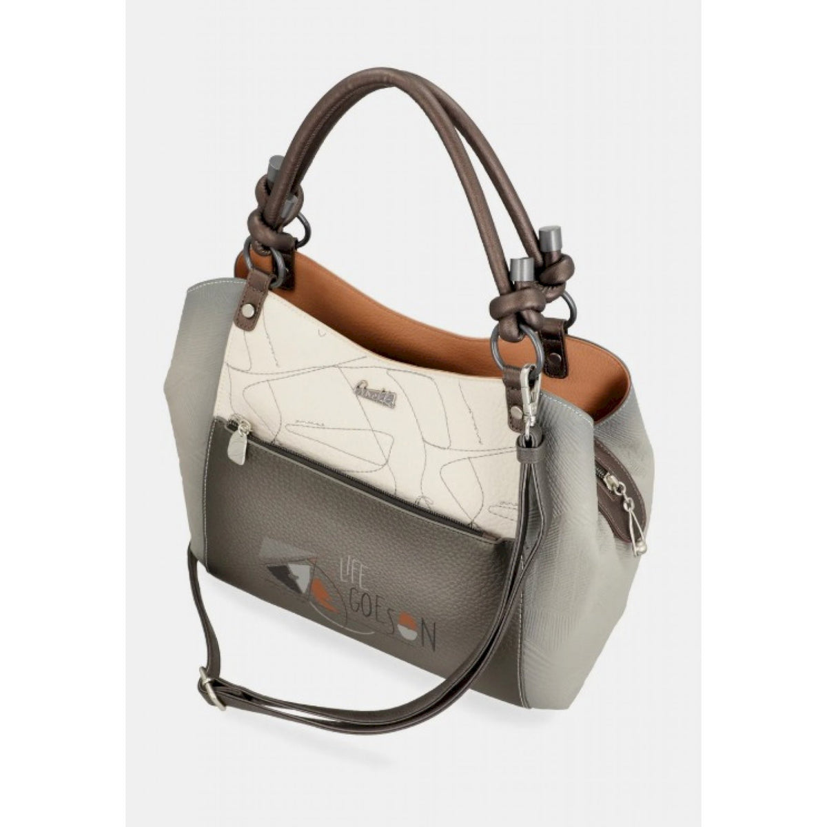 Anekke borsa con manico corto sophia