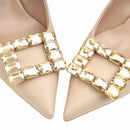 Sling back  t.55 con accessorio