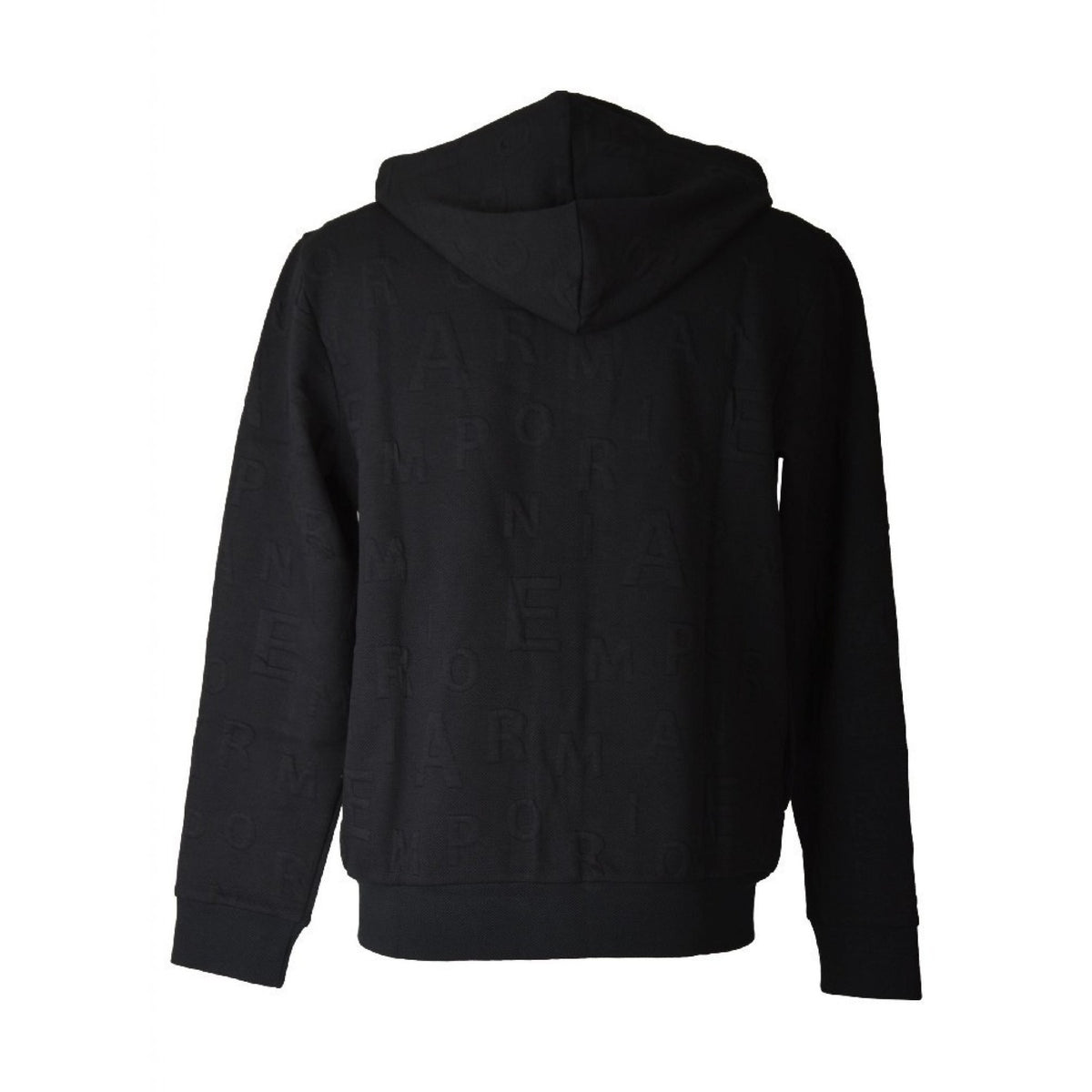 Emporio armani felpa logo allover
