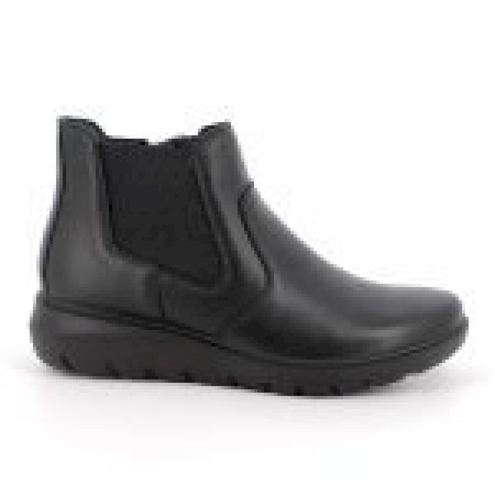 Stivaletti neri in pelle da donna