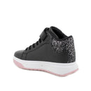 Sneakers da bambina nero-grigio scuro