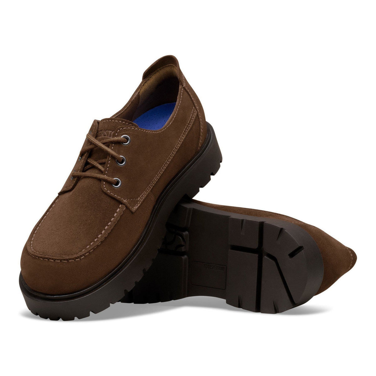 Highwood moc lace low birkenstock in pelle scamosciata