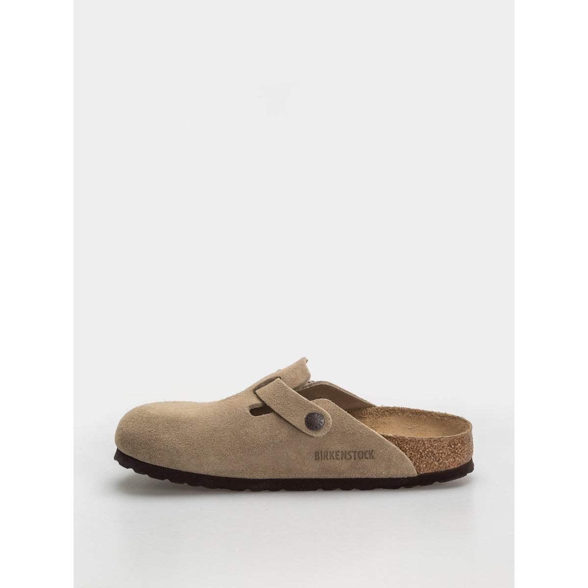 Boston birkenstock in pelle scamosciata