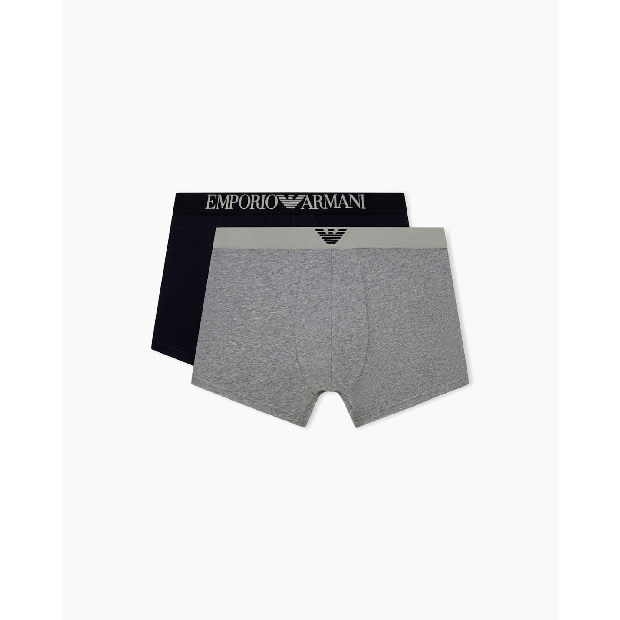 Set 2 boxer emporio armani in jersey di cotone