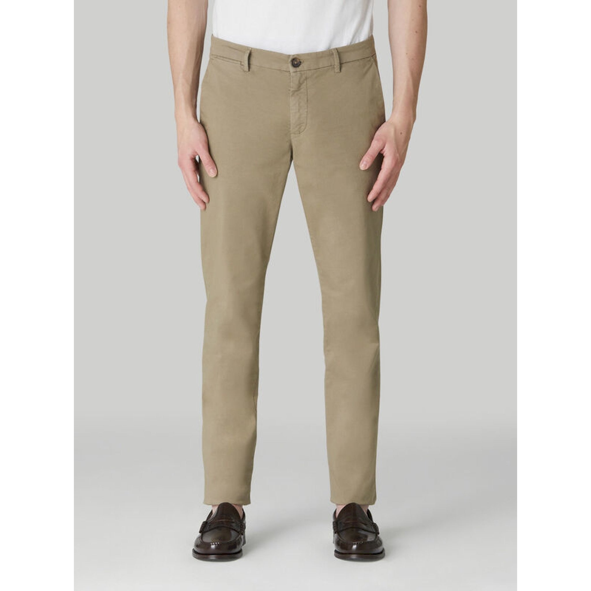 Trussardi trousers aviator fit gabardine