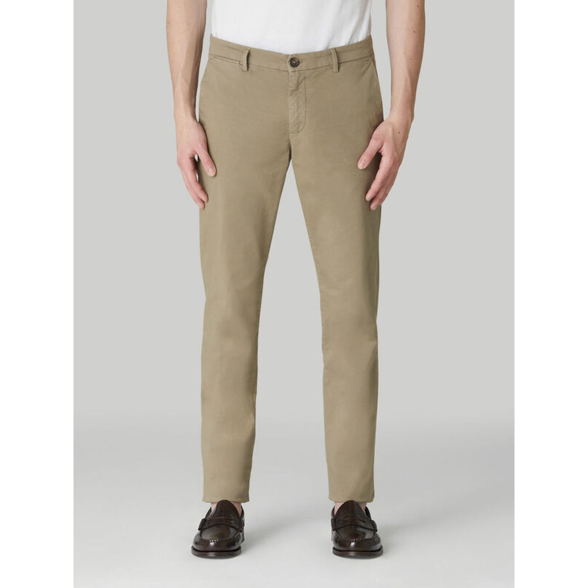 Trussardi trousers aviator fit gabardine