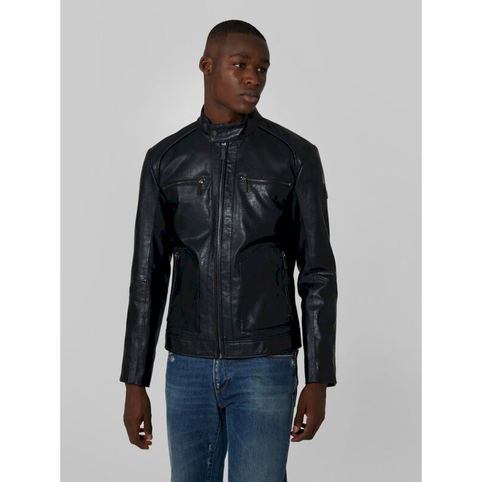 Biker jacket ecopelle