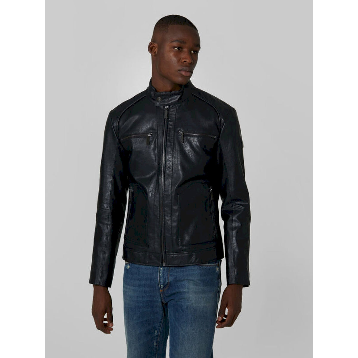 Biker jacket ecopelle