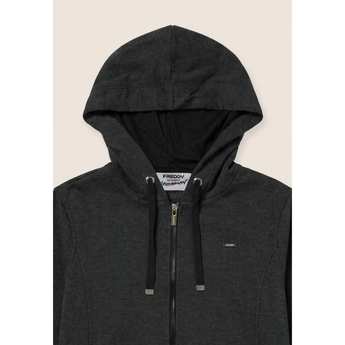 Felpa con cappuccio freddy effetto tricot
