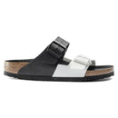 Arizona split black white birko flor calzata stretta