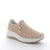 Slip on con zeppa da donnacon zip