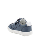Scarpe in pelle da bambino navy-oceano