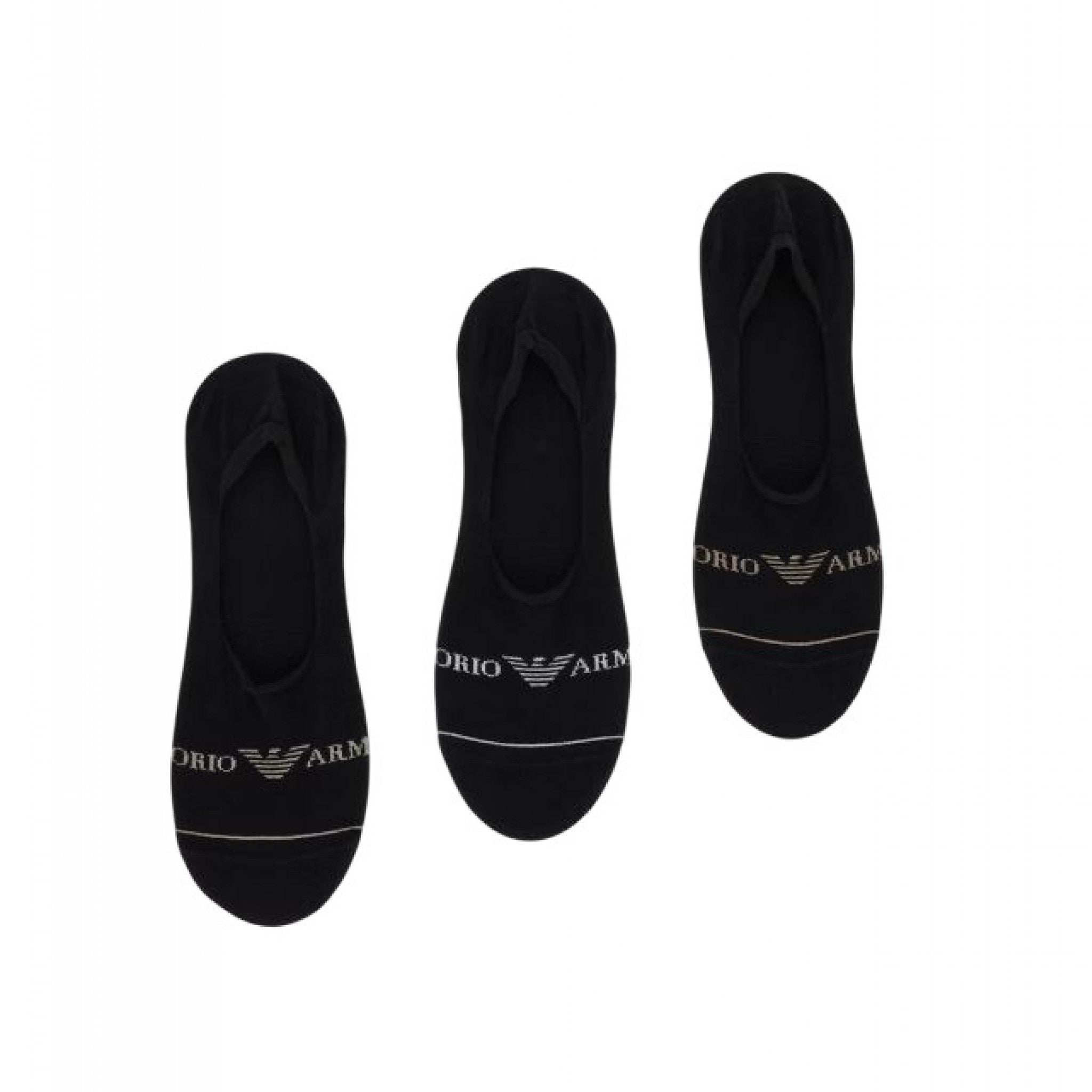 Emporio armani pack 3 fantasmini logo eagle jacquard