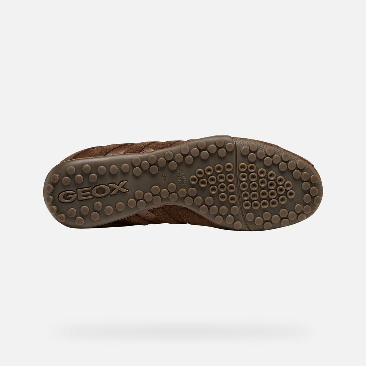 Sneakers snake geox in camoscio