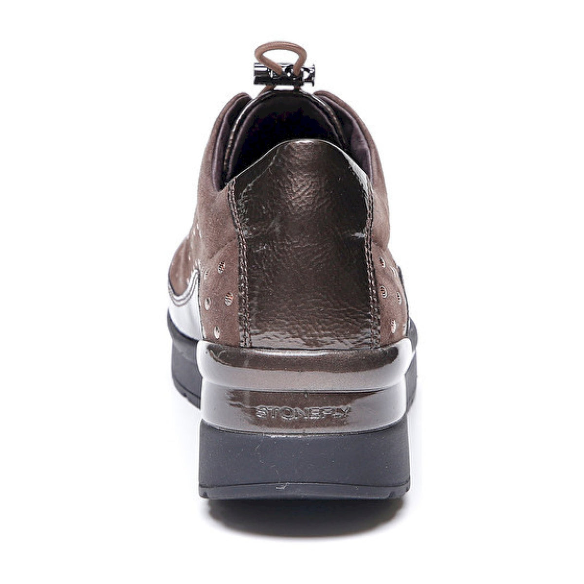 Cream 21 patent/goat suede