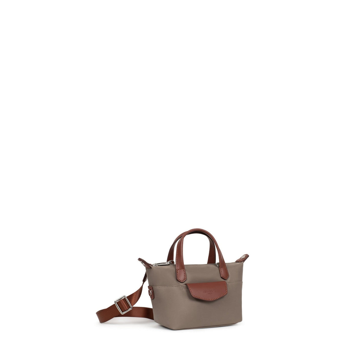 Borsa a mano pop hexagona in nylon