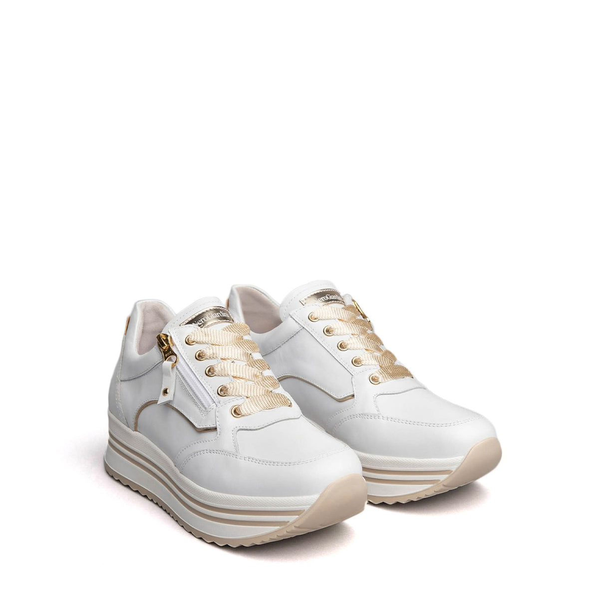 Sneakers cerniera platform