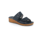 Ciabatta palo con cuciture fatte a mano