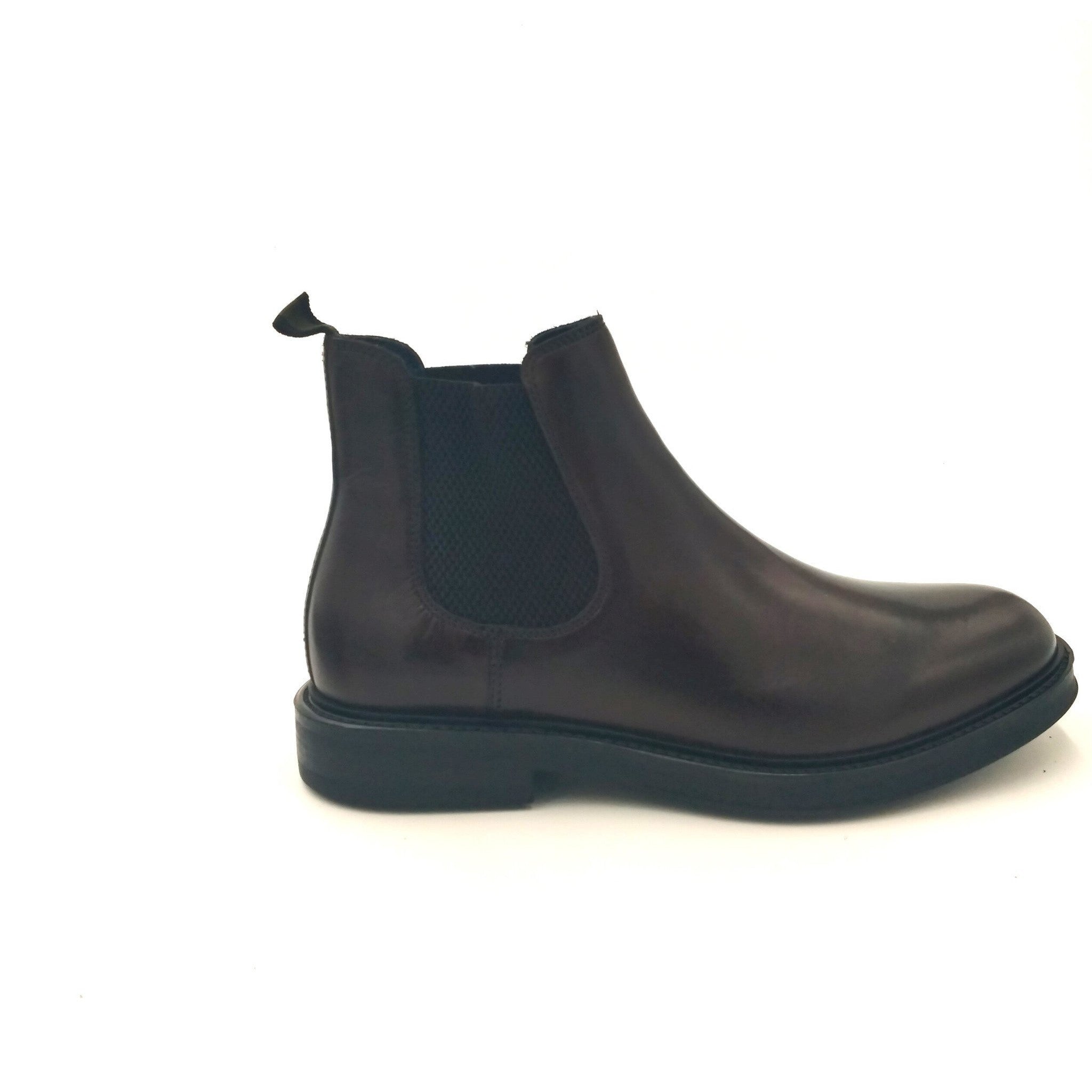 Chelsea lenard in pelle con f.do gomma