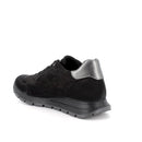 Sneakers gore-tex in pelle da donna nero