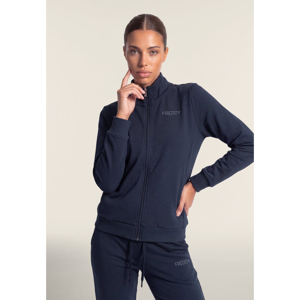 Tuta sportiva freddy con zip