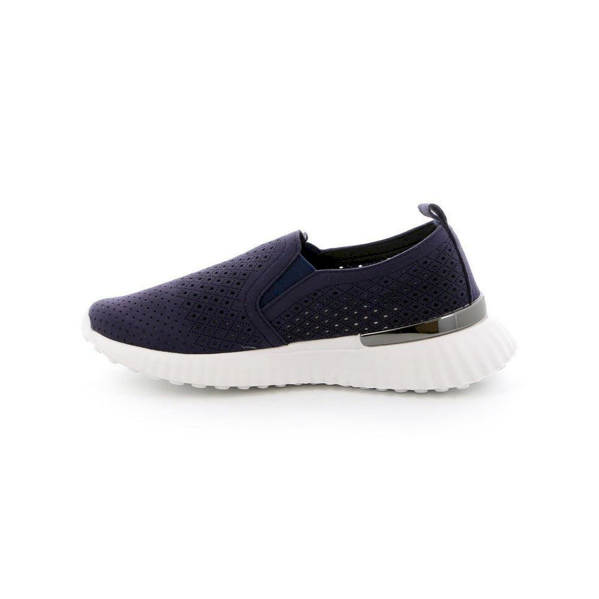 Sneaker vity con tomaia traforat elastici esternia