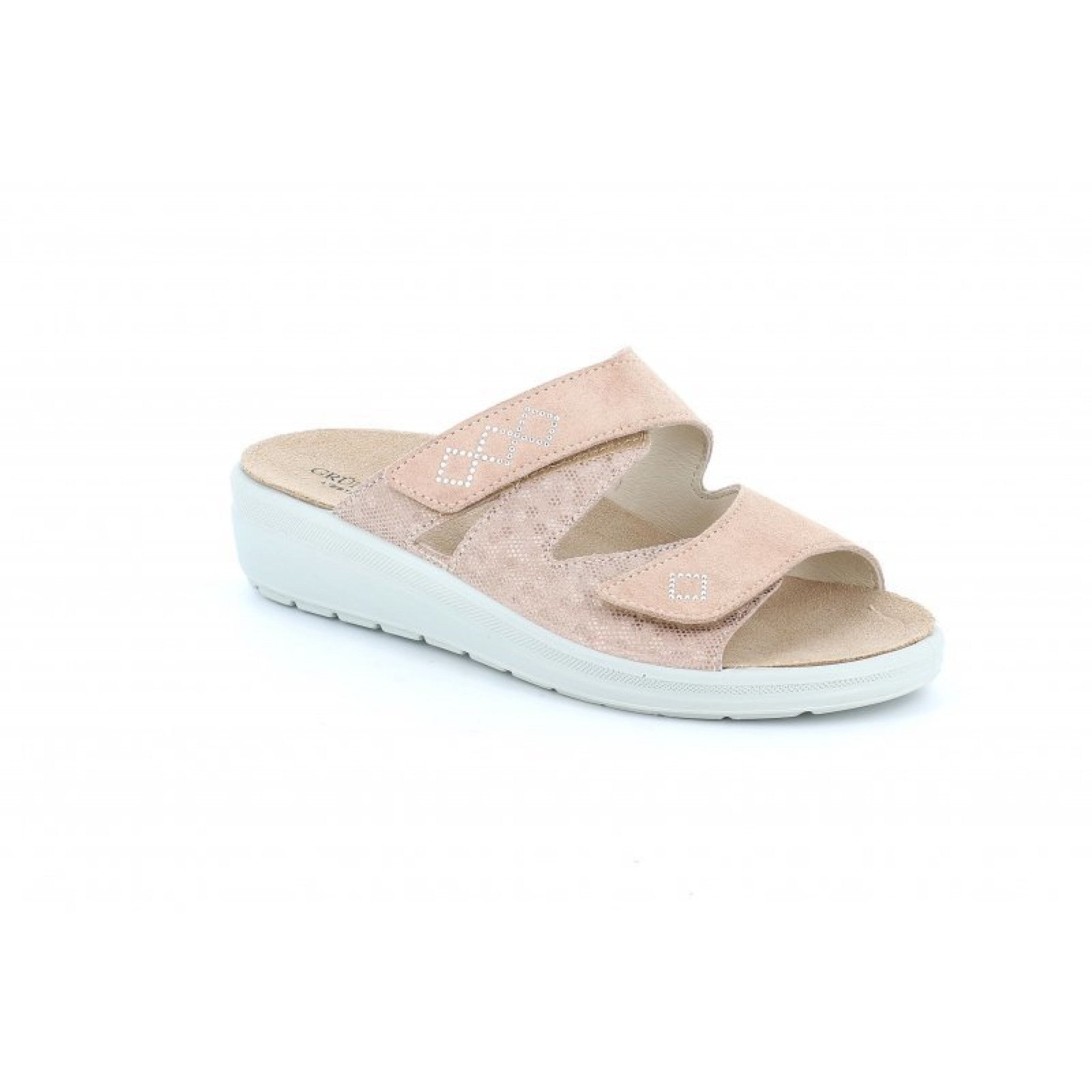 Ciabatta daby  donna in pelle