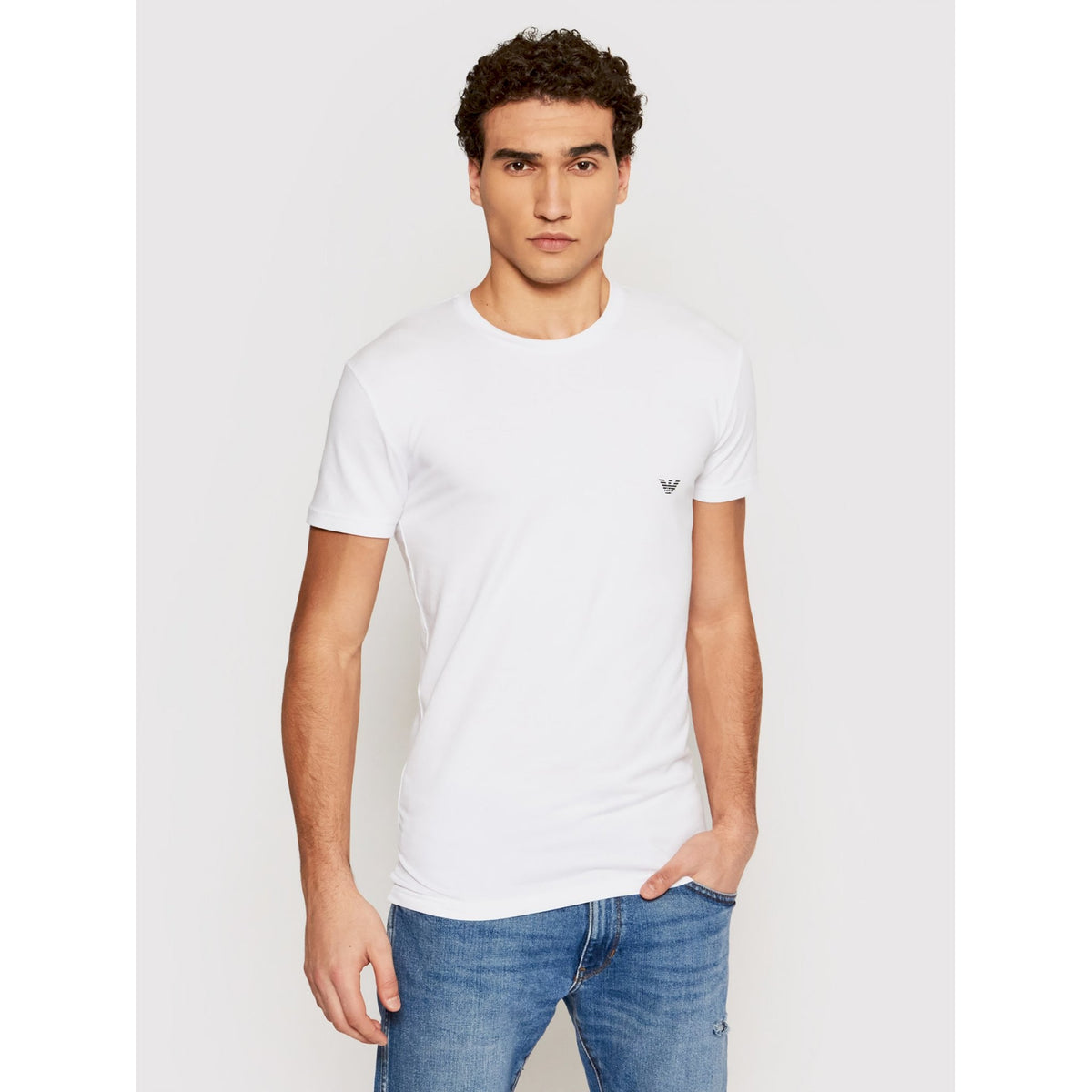 Armani maglia stampa aqula back