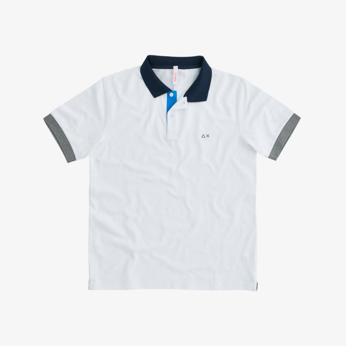 Sun68 polo big strikes on collar
