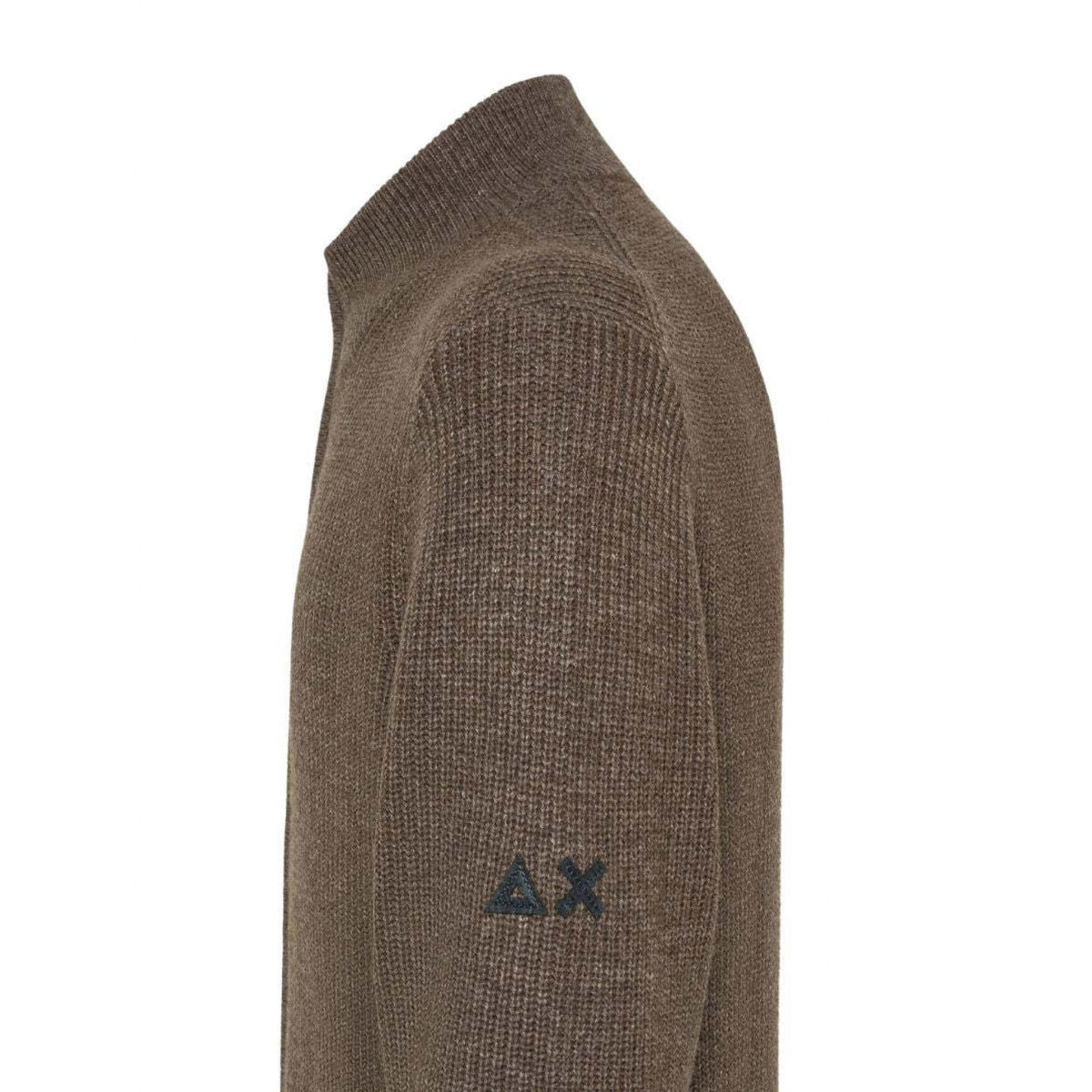 Sun 68 - sun 68 cardigan in lana e cashmere a coste