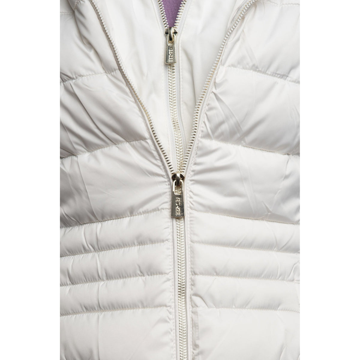 Yes zee cappotto donna trapunta con finto gilet stacc