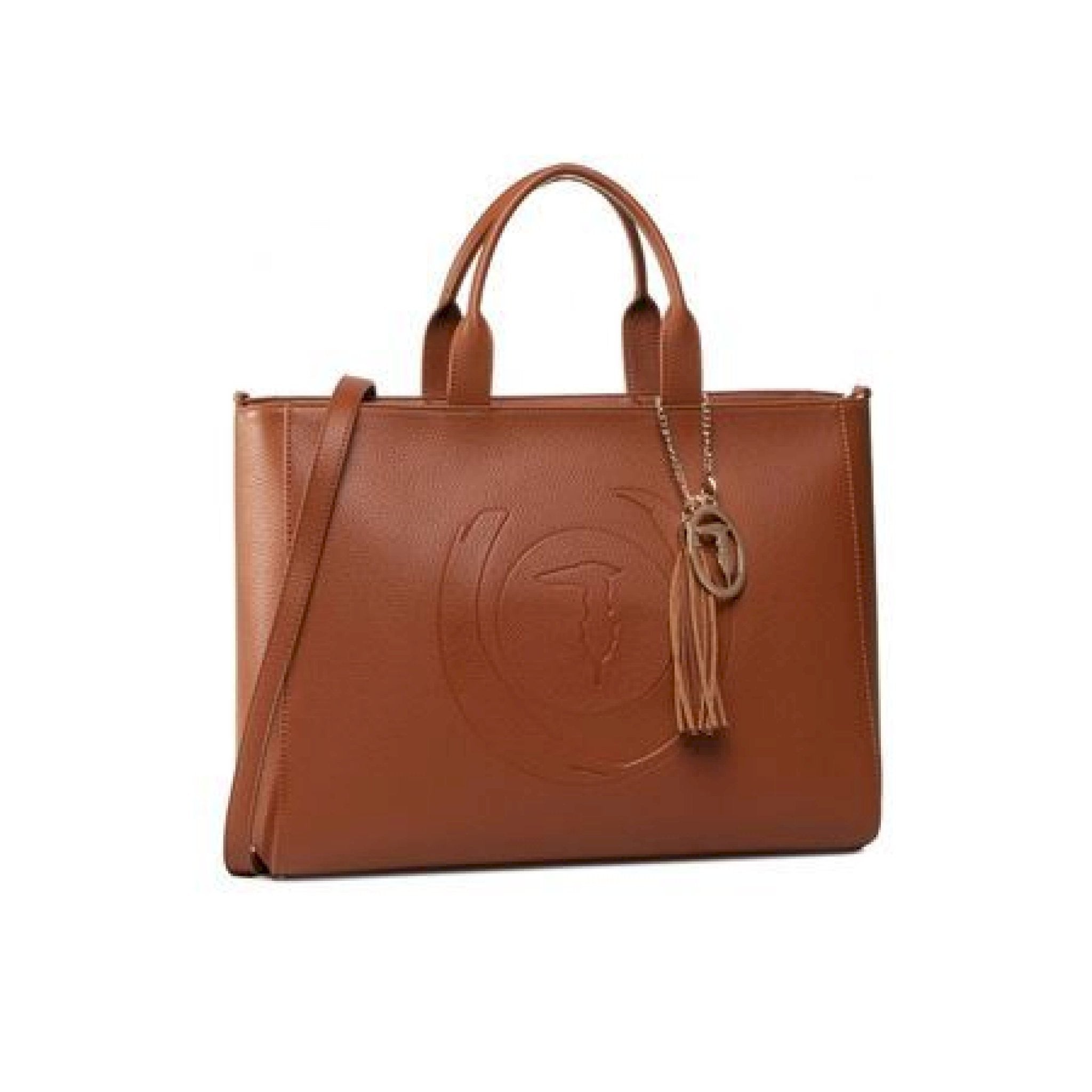Trussardi jeans shopper md tumbled