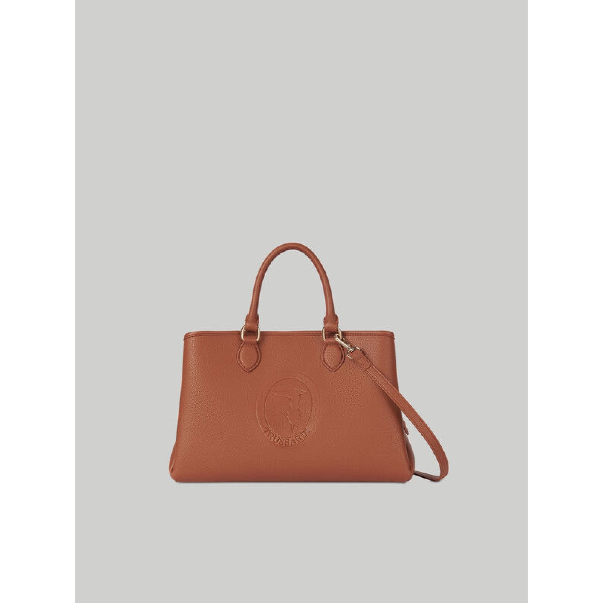 Trussardi iris tote stampa