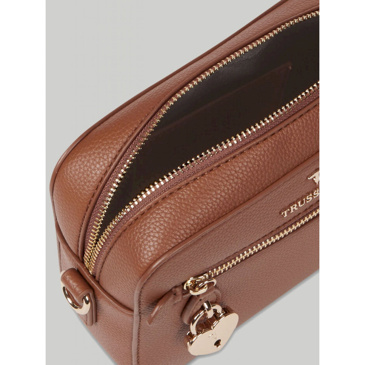 Trussardi camera case grana cervo