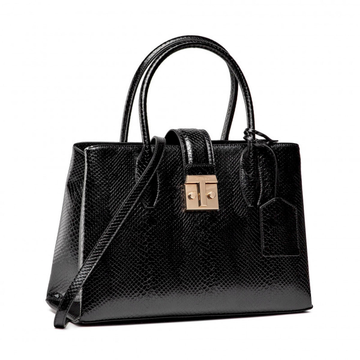 Trussardi tulip pitone media