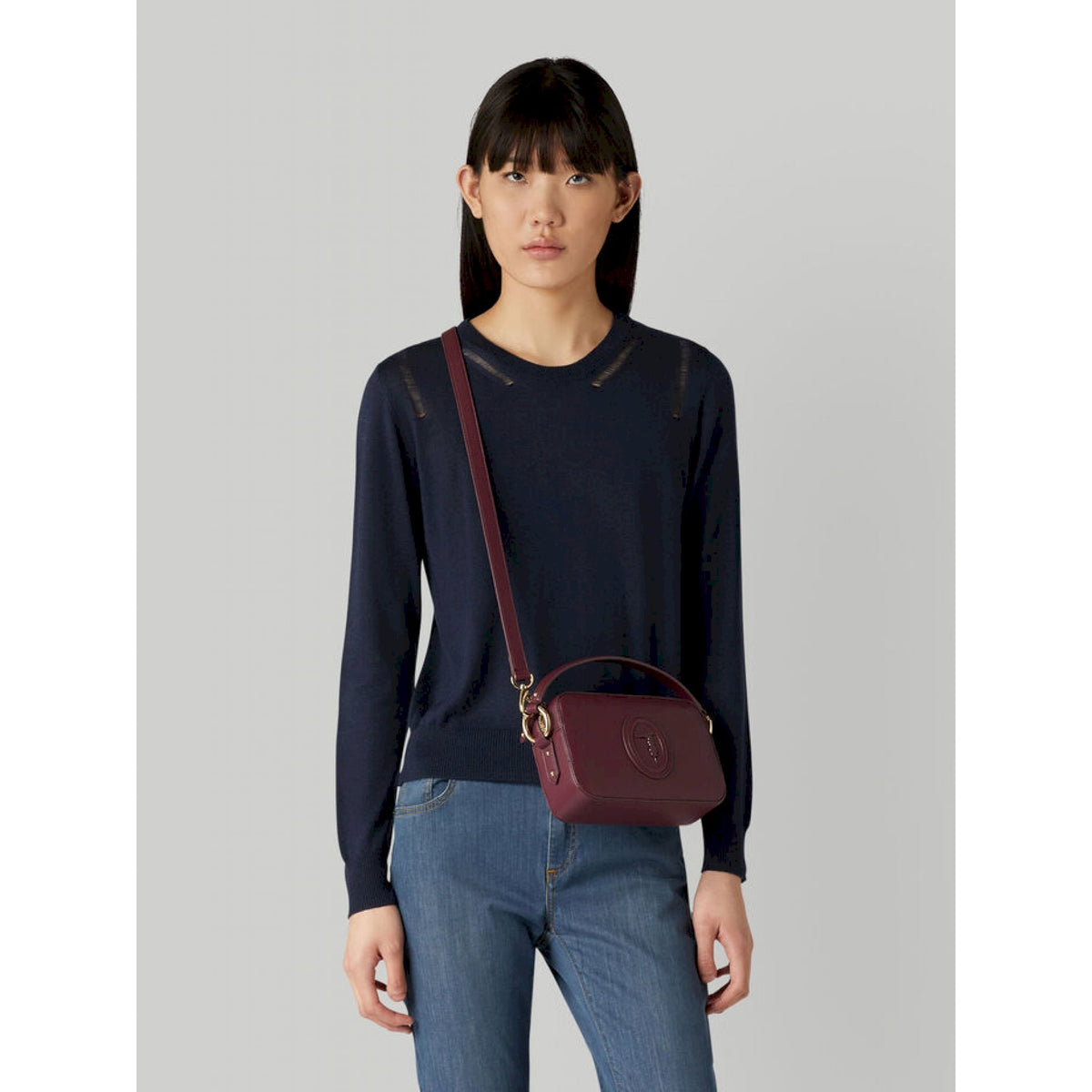 Trussardi tracolla camera cervo