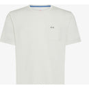 Sun 68 t-shirt round solid pocket