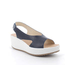 Sandali con zeppa da donna  con strap