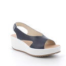 Sandali con zeppa da donna  con strap