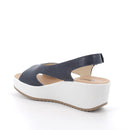 Sandali con zeppa da donna  con strap