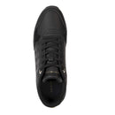 Metallic monogram emboss sneaker