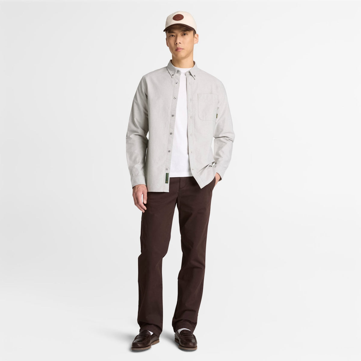 Pantaloni chino topsfield timberland in twill