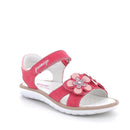 Sandali da bambina fuxia e rosa con strap