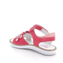 Sandali da bambina fuxia e rosa con strap
