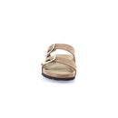 Ciabatta sara  doppia fibbia in camoscio