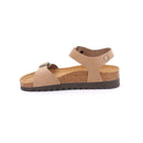 Sandalo grunland hola con fibbie in nabuk pelle