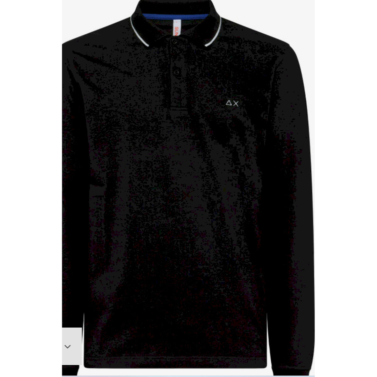 Sun 68 polo small stripes m/lunga